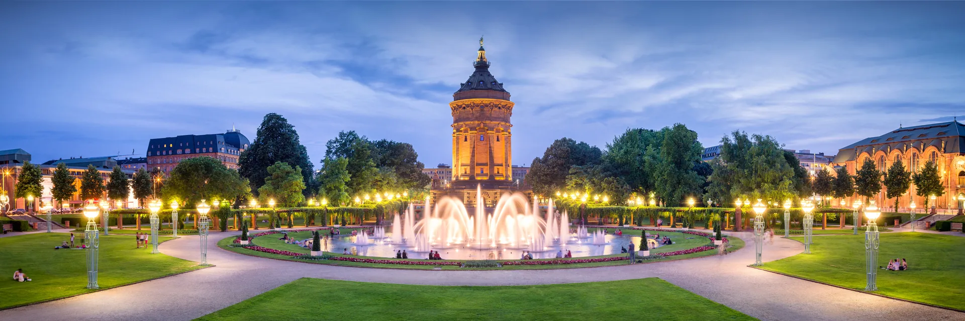Mannheim-Wasserturm-Panorama